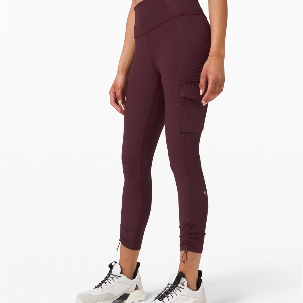 Lululemon Trail trekker high rise